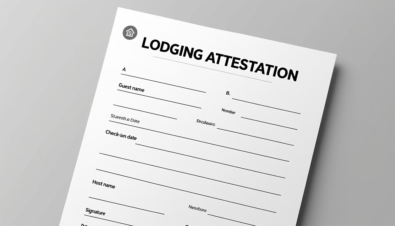 découvrez ce qu'est un justificatif d'hébergement, les différents formats acceptés et des exemples concrets pour vous aider à constituer votre dossier administratif facilement.
