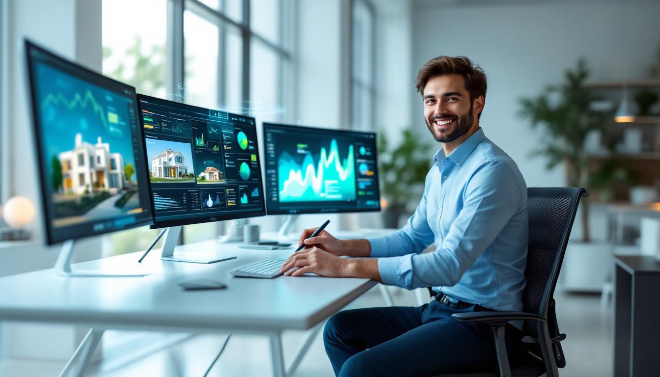 Comment un courtier immobilier en ligne utilise la technologie pour vous servir