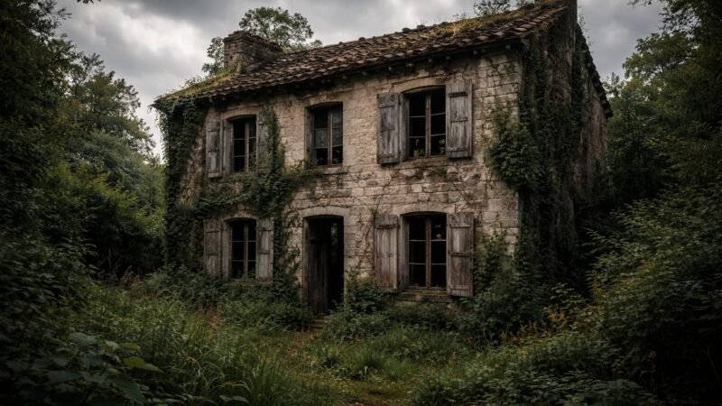 explorez les mystères fascinants des maisons abandonnées à donner en france et découvrez leurs histoires oubliées.