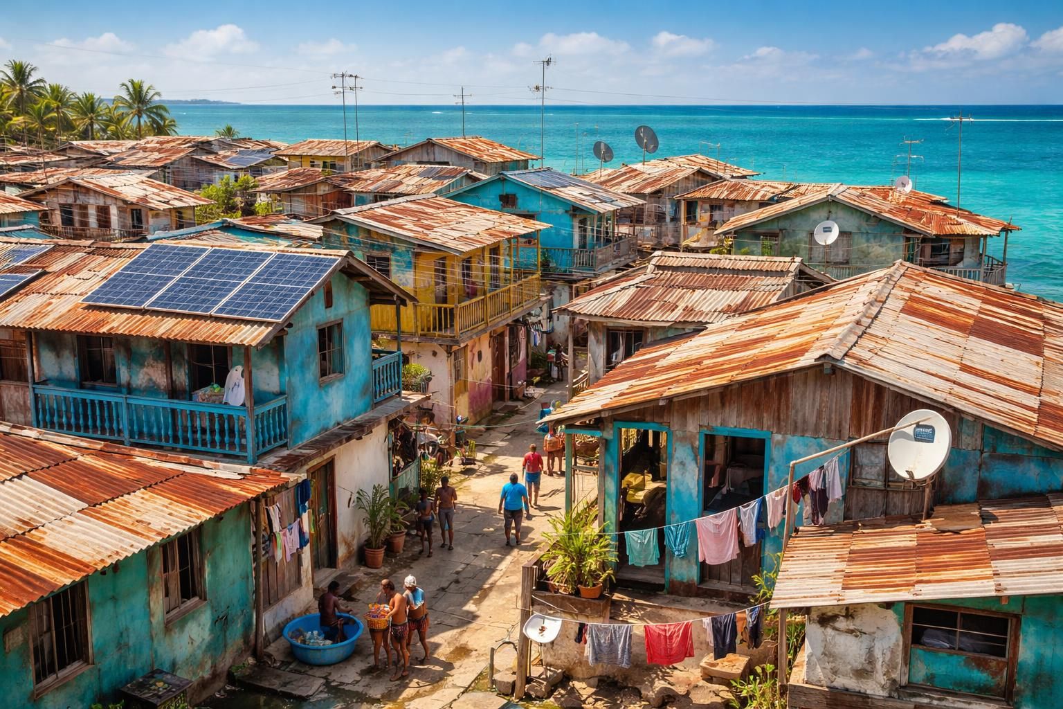 Les maisons de Santa Cruz del Islote : entre traditions et modernité