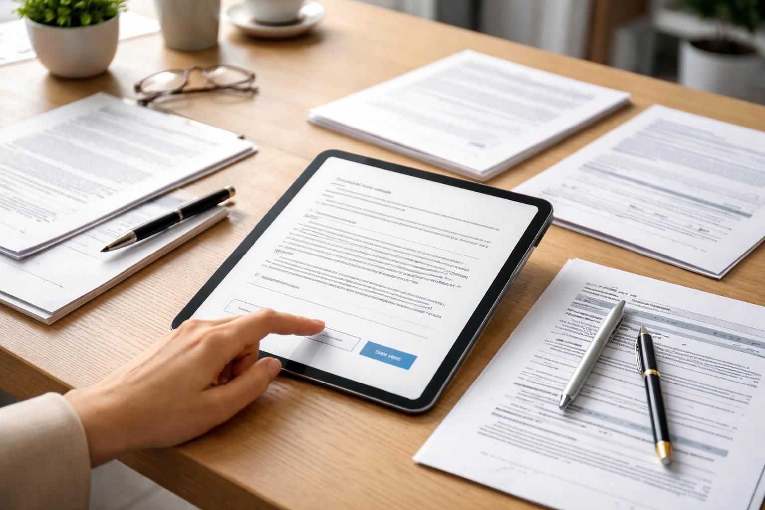 Location : bail et annexes signés sur iPad, workflow fluide