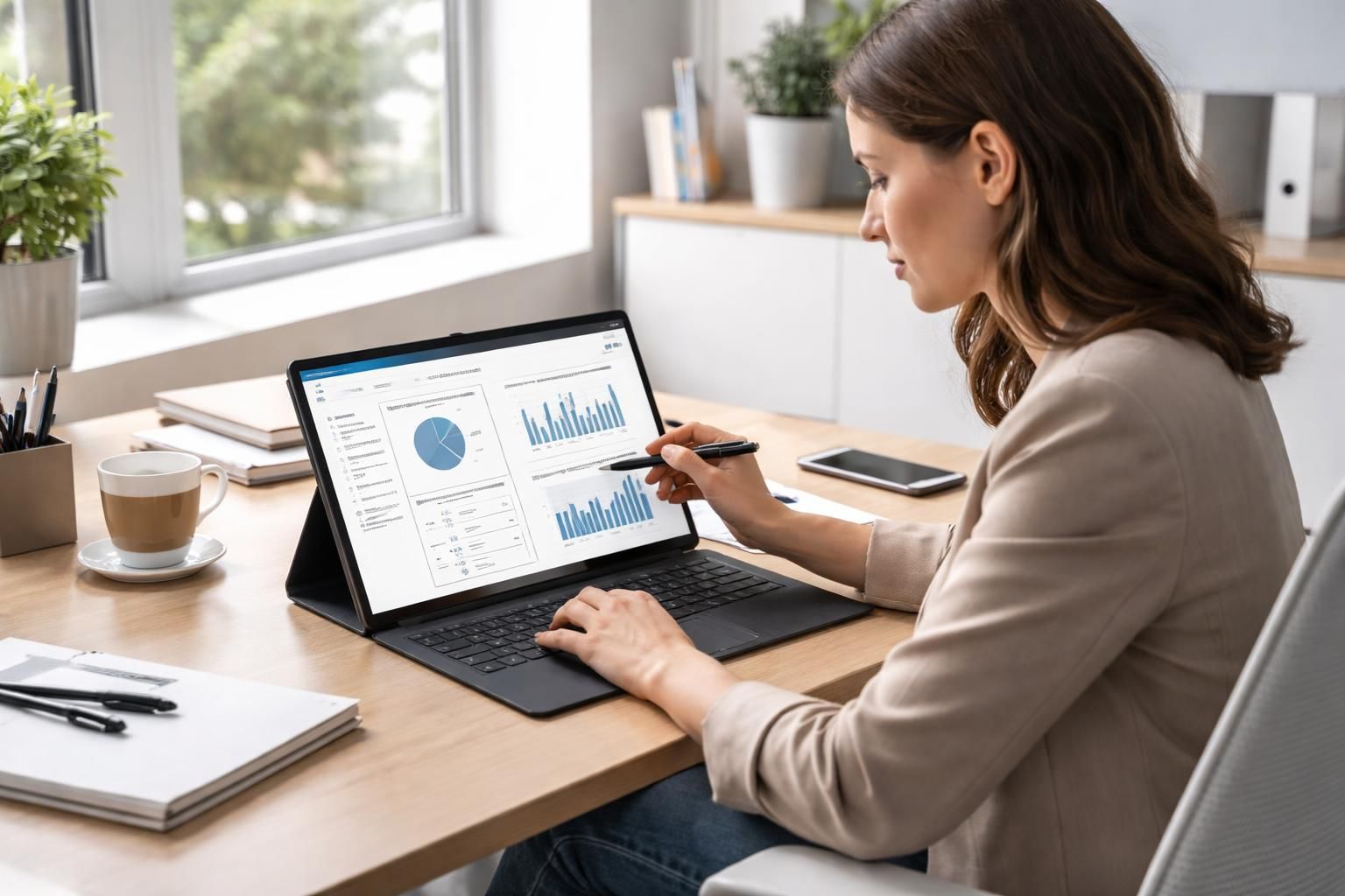 Constituer un dossier de vente complet sur tablette Windows, sans PC fixe