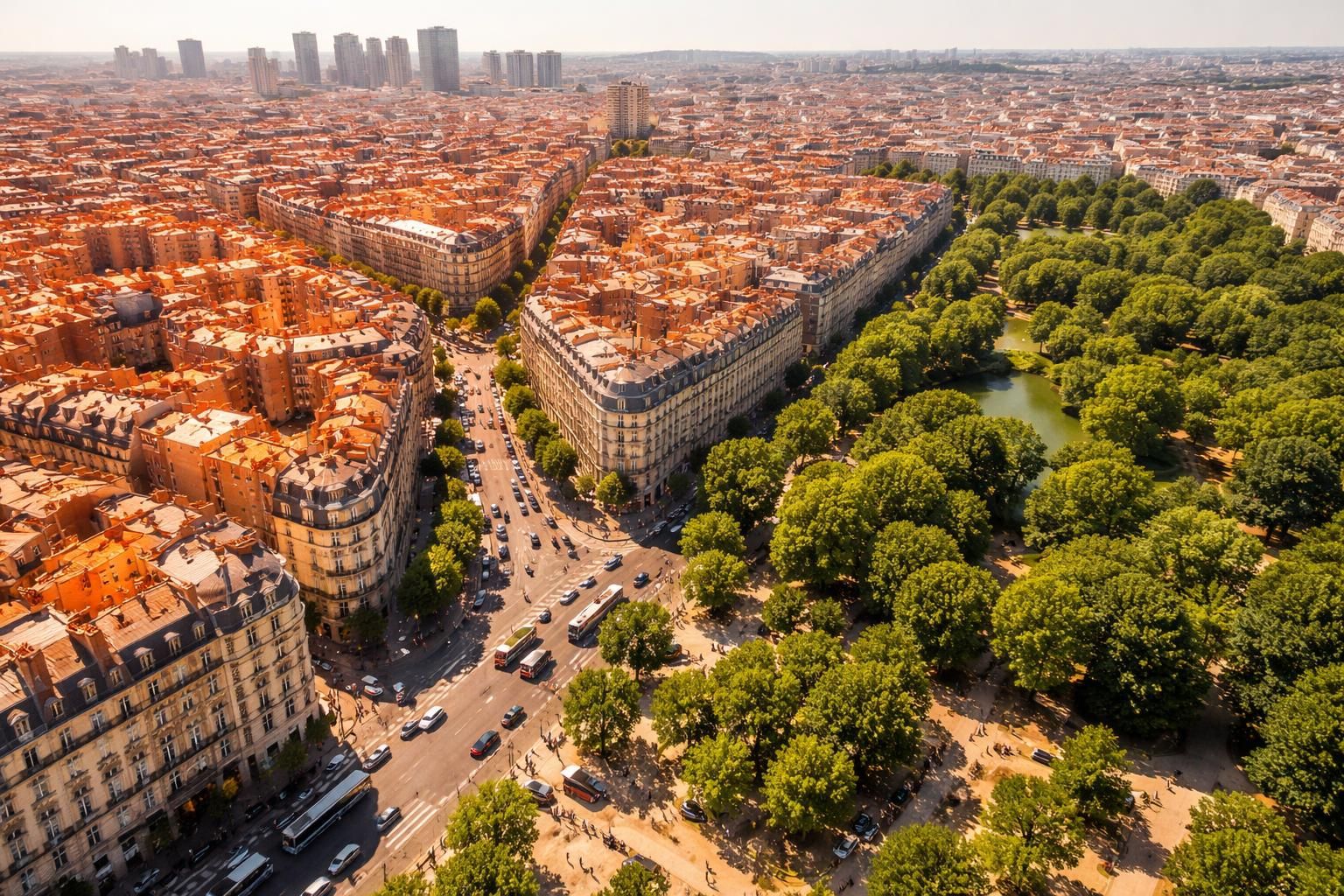 Découverte des zones urbaines à température élevée en France