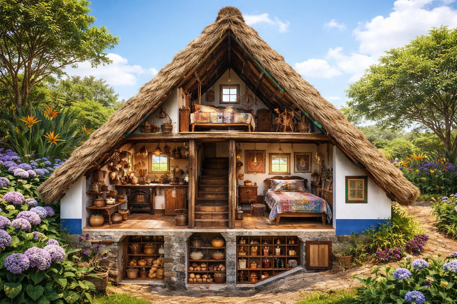 Les secrets bien gardés des maisons typiques de santana révélés