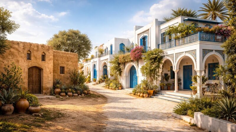 découvrez l'évolution fascinante de la maison traditionnelle tunisienne à travers les siècles, un voyage dans le temps qui révèle son histoire, son architecture et son charme authentique.