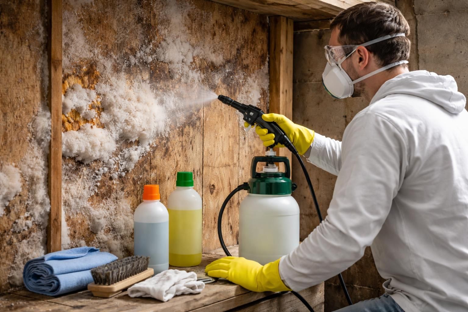 Comment traiter la mérule soi-même avec des produits adaptés ?
