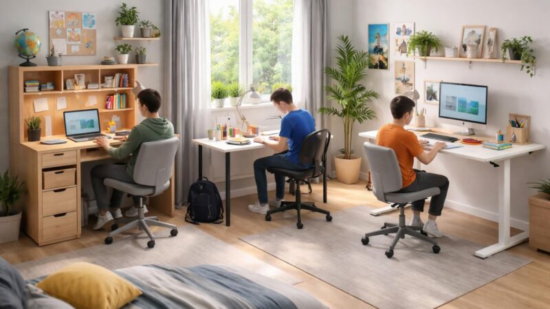 découvrez notre guide d'achat pour choisir le bureau idéal pour un collégien, alliant confort, fonctionnalité et style adapté à ses besoins scolaires.