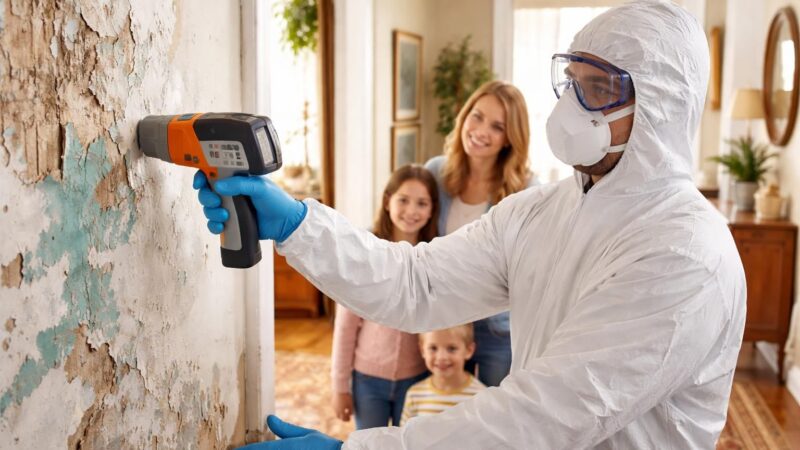 testez la présence de peinture au plomb dans votre maison pour protéger votre famille contre le saturnisme et assurer un environnement sain et sécurisé.