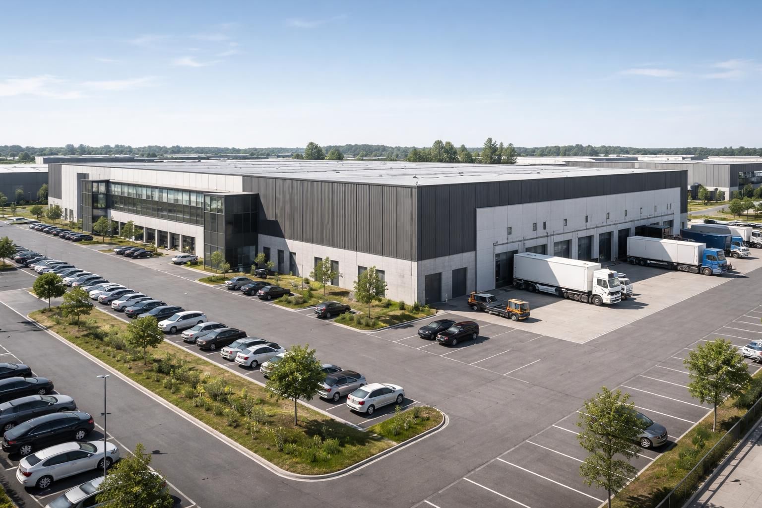Location de bâtiment industriel : quel est le prix moyen au m2 ?