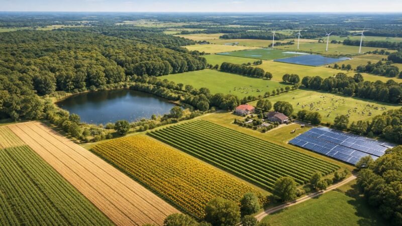 découvrez les nombreuses possibilités d'aménagement et d'utilisation d'un terrain de 200 hectares, que ce soit pour l'agriculture, le développement immobilier, la conservation naturelle ou d'autres projets innovants.